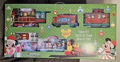 Disney Parks Classics Christmas Collection Mickey Friends Holiday Train Set New • $99.98