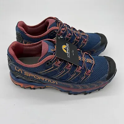 La Sportiva Ultra Raptor II Trail Running Shoes Women's Denim/Rouge Size 7.5 NEW • $65