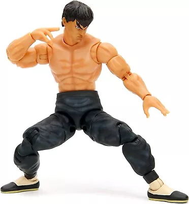 Street Fighter II Fei-Long 1/12 Scale Action Figure Toy Licensed By Capcom • $24.75