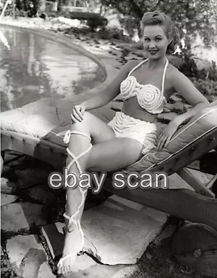 VIRGINIA MAYO  BEAUTY LEGGY CHEESECAKE     8X10 PHOTO Vm • $14.99