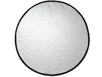 E-System 45cm Silver Collapsible Round Light Reflector • £5.99
