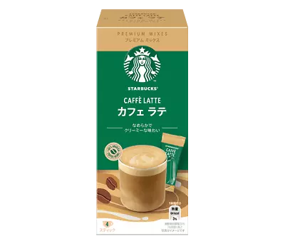 Starbucks Cafe Latte Premium Mix Series 4Stick@Box Nestle Made In Japan • $11.95