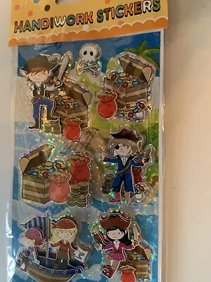 £1.29 • Buy Pirate Stickers - 2 Packs - Layered Decoupage For 3d Effect