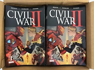 CIVIL WAR II #1 Case Lot Of (100) Marvel Comics NEW 9.8 • $29.99