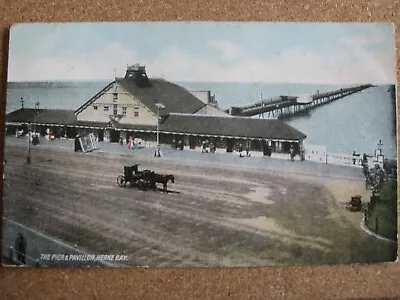 £3.75 • Buy The Pier And Pavilion , Herne Bay , Kent - Posted 1906