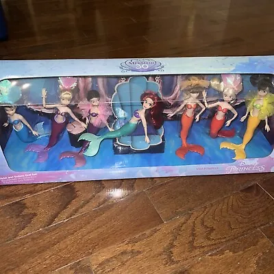 2019 Disney 30th Anniversary Little Mermaid Ariel And Sisters Mini Doll Set  • $139.99