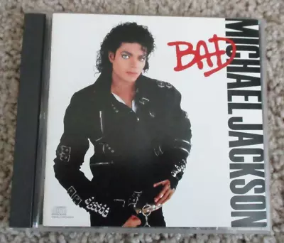 Michael Jackson Bad Cd 1987 Man In The Middle Smooth Criminal Leave Me Alone • $7.99