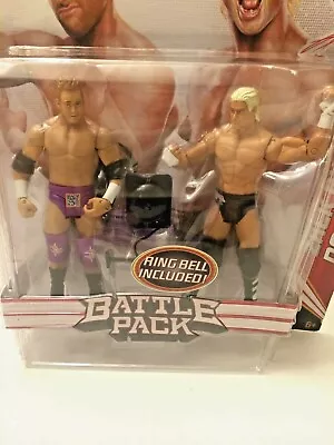 WWE 2012 Battle Pack ZACK RYDER And DOLPH ZIGGLER (DAMAGED PACKAGE) RING BELL • $34.99