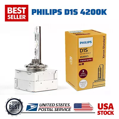 OEM Philips XenStart D1S Xenon Headlight Bulb 9285148294 Made In Germany! • $40.57