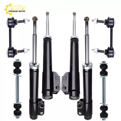 For 1999-2004 Ford Mustang V6 Models Front Rear Shock Absorbers Sway Bar Kit • $108.29