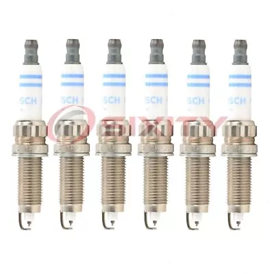 6 Pc Bosch Double Platinum Spark Plugs For 2015-2016 BMW M235i XDrive 3.0L Om • $74.12