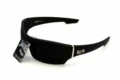 Men's Locs Sunglasses Black Frame Super Dark • $9.99