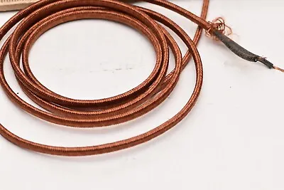 10 FT  18 Gauge COPPER Western Electric 2 Conductor Stranded CLOTH COVERED  WIRE • $4.99