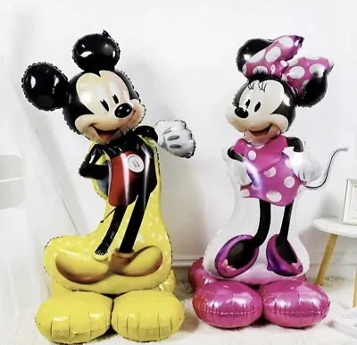 Giant Minnie Mouse Balloon Birthday Party Balloon Decorations 128cm Tall Mickey • £4.99