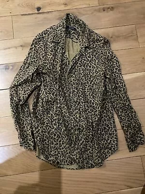 Zara Leopard Print Shirt Size M • £12