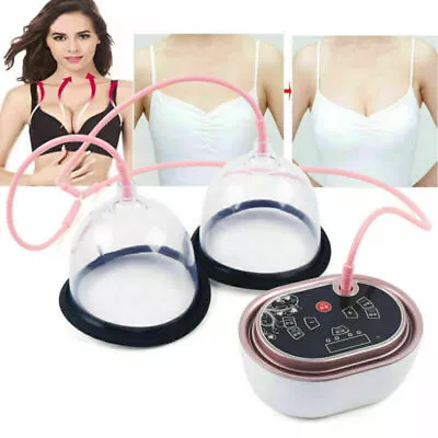 $37.99 • Buy Vacuum Therapy Suction Cups Women Electric Breast Enlargement Pump Massager