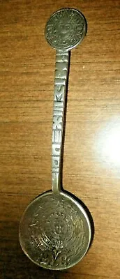Vintage Mayan Calender Demitasse Spoon Marked CMO EN Mexico 825 Silver • $8.50