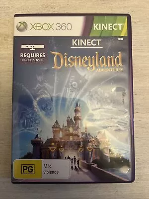 Xbox 360 Disneyland Adventures Kinect WITH MANUAL - Microsoft • $7