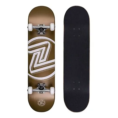 Z Flex Complete Logo Gold Skateboard 7.8  • $84.81