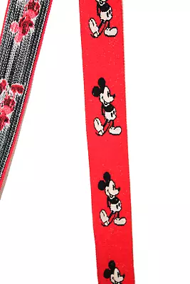 Vintage 80's 90'S Walt Disney Company JG Hook Mickey Mouse Red Suspenders Adult • $16