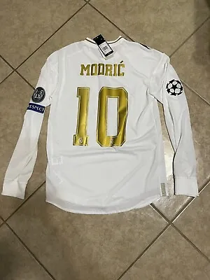 Real Madrid Modric CL Player Issue Climachill Shirt Sz Small Jersey • $399.99