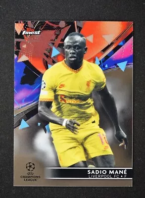 2021-22 Finest UEFA Champions League Base #73 Sadio Mané - Liverpool FC • $0.99