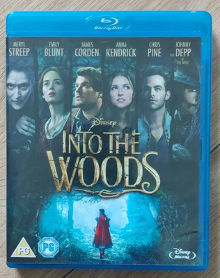 £3 • Buy Into The Woods Blu-ray (2015) Disney Meryl Streep Johnny Depp Chris Pine Vgc 