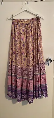 $130 • Buy Spell And The Gypsy Portabello Maxi Skirt M