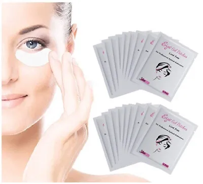 £5.49 • Buy NEW 50 Pairs Under Eye Gel Pads For Pro Salon And Individual Eyelash Extension