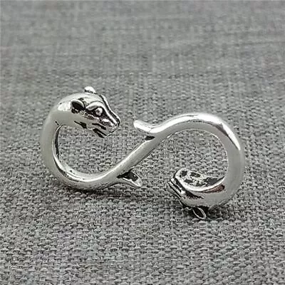 2pcs Of 925 Sterling Silver Dragon S Hook Clasp Connector For Bracelet Necklace • $9.92