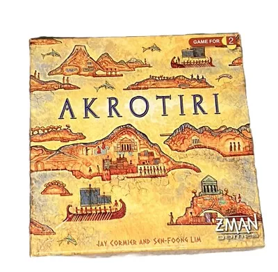 Akrotiri Board Game Z-Man Games 2014 • $19.20