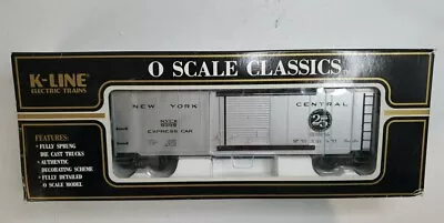 K-Line K761-1753 New York Central Express Classic Boxcar O Scale NIB! • $39.69