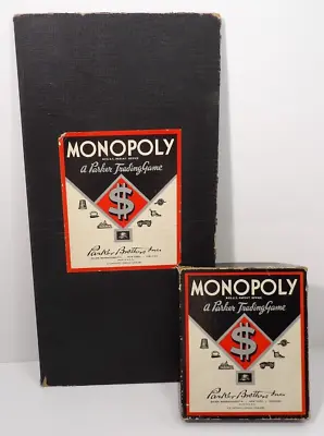 1947 Vintage Monopoly Board Game With Board Classic Family Collector Game • $59.98