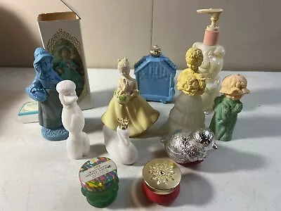 Vintage Avon Perfume Bottles Collection - Lot Of 11 ~ Perfume Cologne Sachet • $22.98