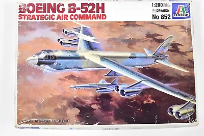 £20 • Buy Parts Bag Sealed Italeri 1:200 Model Kit Boeing B52h Bomber U.s. B52 No.852