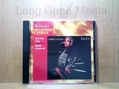This Is It By Melba Moore (CD Remainder 1996 Buddah Records) • $14.95
