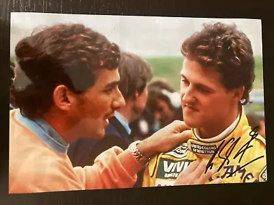 Michael Schumacher Photograph Autograph Signature Signed 79 X 118 Inch • $139