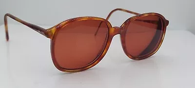 Vintage Elite Merit Brown Tortoise Oval Horn-Rimmed Sunglasses FRAMES ONLY • $16.50