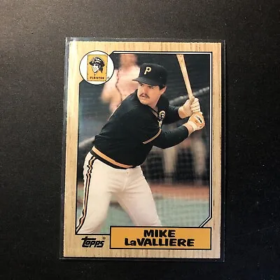 1987 Topps Traded - #61T Mike LaValliere (RC) • $60