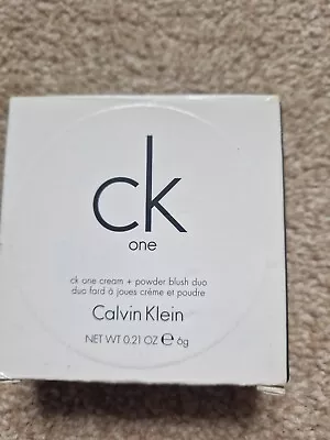 Ck One Calvin Klein Cream Powder Blush Duo 100 Breath • £10