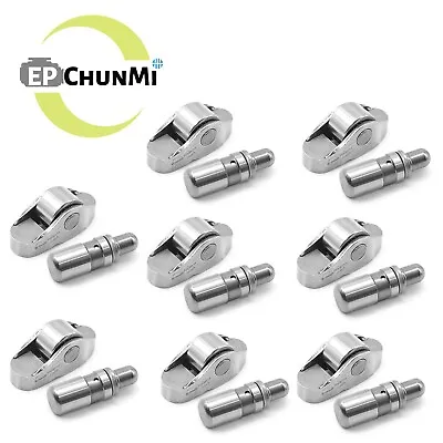 EPChunMi 8PCS Rocker Arms&Valve Lifters Kit Fits 2.0 2.2 2.4 4.6L Ecotec Engine • $78.99