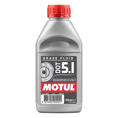 Motul DOT 5.1 Brake Fluid Non-Silicone Base 500mL 100951 • $14.99