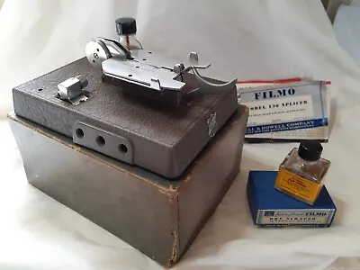 Vintage Bell & Howell Filmo #136 16mm Silent Or 8mm Movie Film Splicer Kit • $15