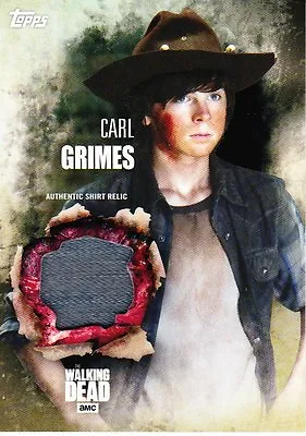 £22.46 • Buy The Walking Dead Season 5 Costume Relic Card Carl Grimes