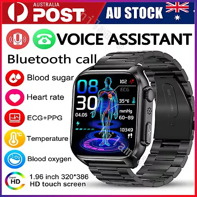 $82.55 • Buy Smart Watch Waterproof Smartwatch Bluetooth Call Fitness Tracker IPhone Samsung