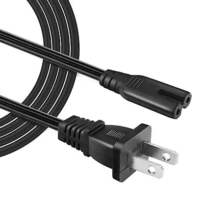 5ft AC Power Cord Cable For HP Deskjet 2542 2600 2622 Printer 2-Prong Wire Lead • $7.85