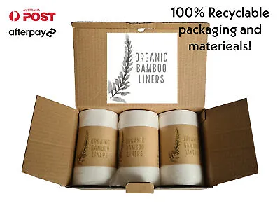 $99 • Buy 100% Bamboo Nappy Diaper Liners/Baby Cloth Disposable Organic Compostable