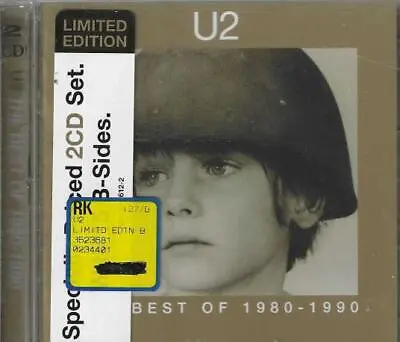 U2: The Best Of 1980-1990 & B-Sides MUSIC AUDIO CD Alternative Pop Rock! SEALED • $10.79