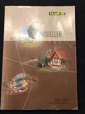 FALLER Modeller Catalogue HO TT N Z 2006/2007 Softback  • £18