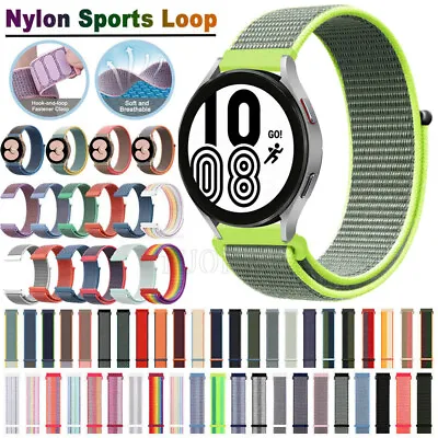  Woven Watch Strap Nylon Sports Loop Bracelet Replacement Wrist Band 18/20/22mm • $4.99